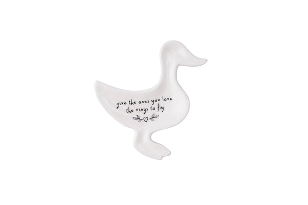 Plat à bijoux Canard