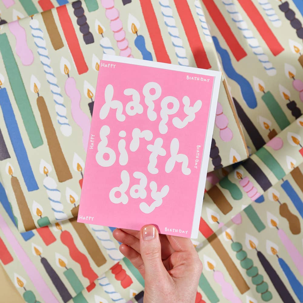 Carte d’anniversaire « Happy Birthday »