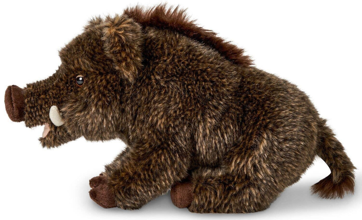 Plush Wild Boar, sitting