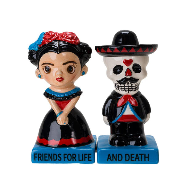 Salière et poivrière Dia De Los Muertos