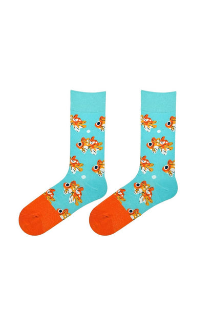 Chaussettes Poissons rouges