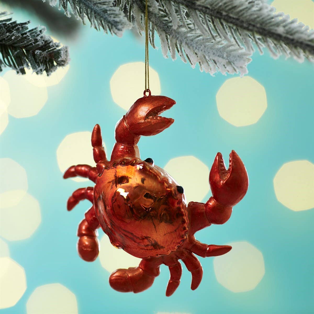 Crab Christmas Ball