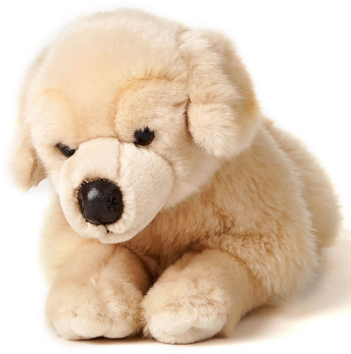 Peluche Golden Retriever, couché - 43 cm (longueur)