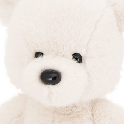 White teddy bear soft toy - 25 cm - 0+
