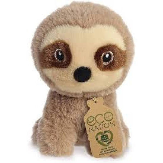 Eco Nation Mini Luiaard Pluche Speelgoed