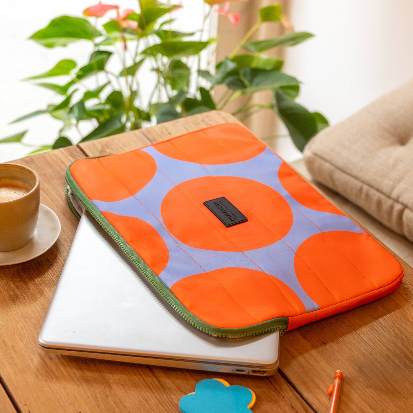 Housse D’ordinateur Portable Tangerine Sky Helio Ferretti Vue 1