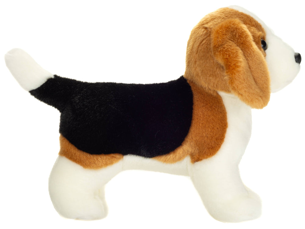 Standing Beagle Plush Toy – 25 cm