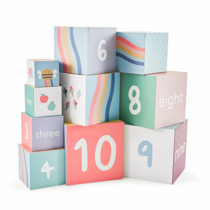 Article Enfant Cubes à Empiler Géants pour Enfants Just Bee Kids