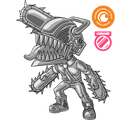 Chainsaw Man (Silver Chrome)