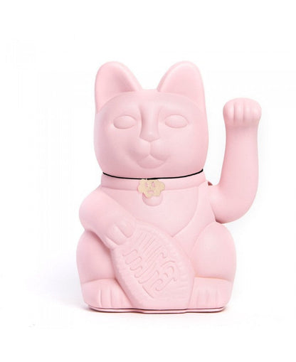 Chat Chanceux Rose Pâle