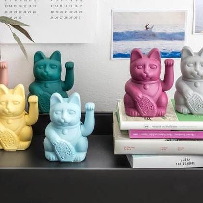 Chat Chanceux Violet