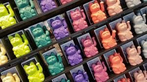 Chat Chanceux Violet