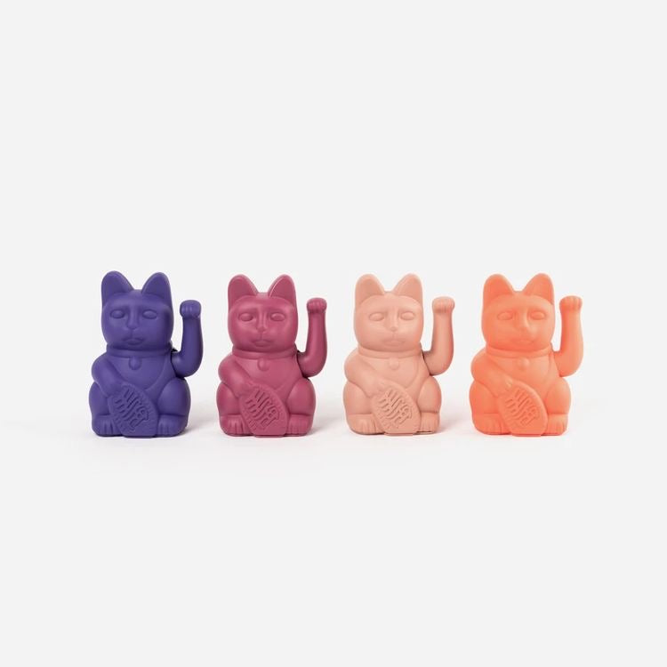 Chat Chanceux Violet
