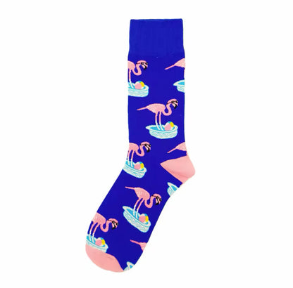 chaussettes flamant lunettes de soleil mrcol