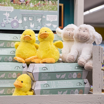 Yellow duck plush