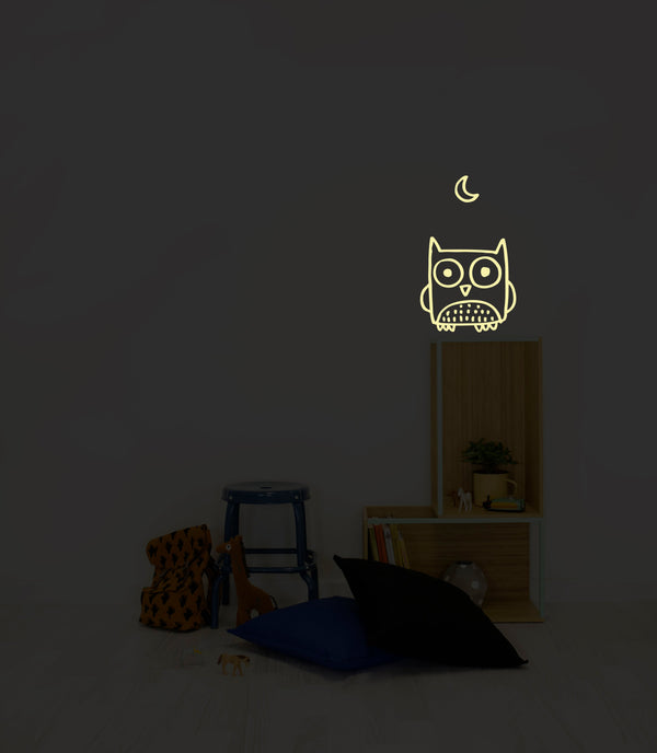 Glow in the Dark Sticker Chipsum 