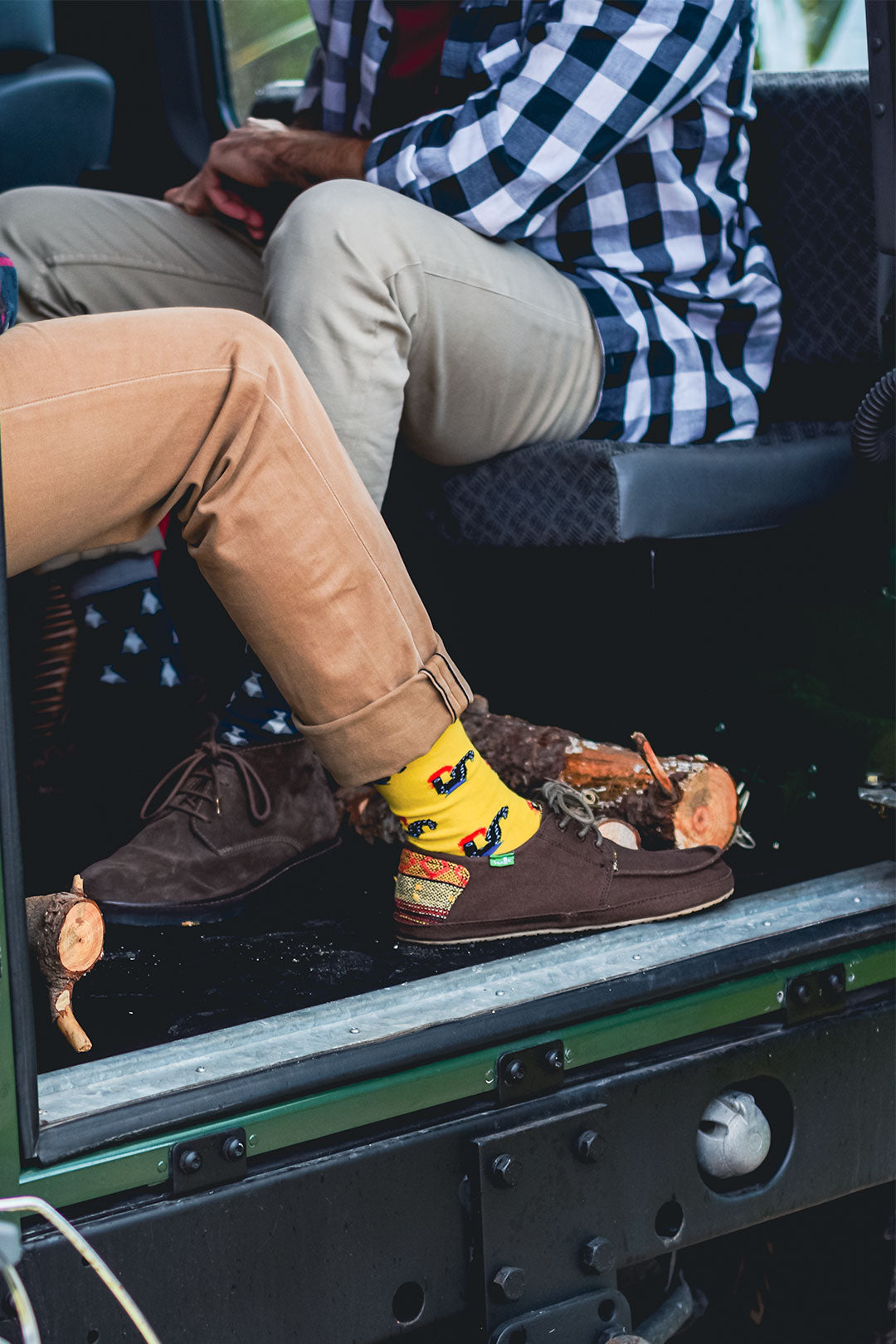 Chaussettes « Coqs »