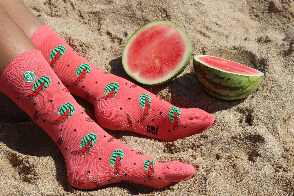 Chaussettes « Pastèques »