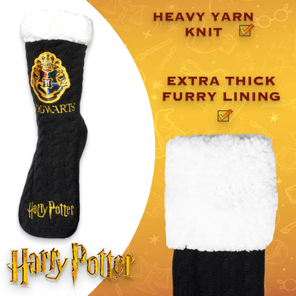 Chaussettes – Harry Potter Slippery – noir