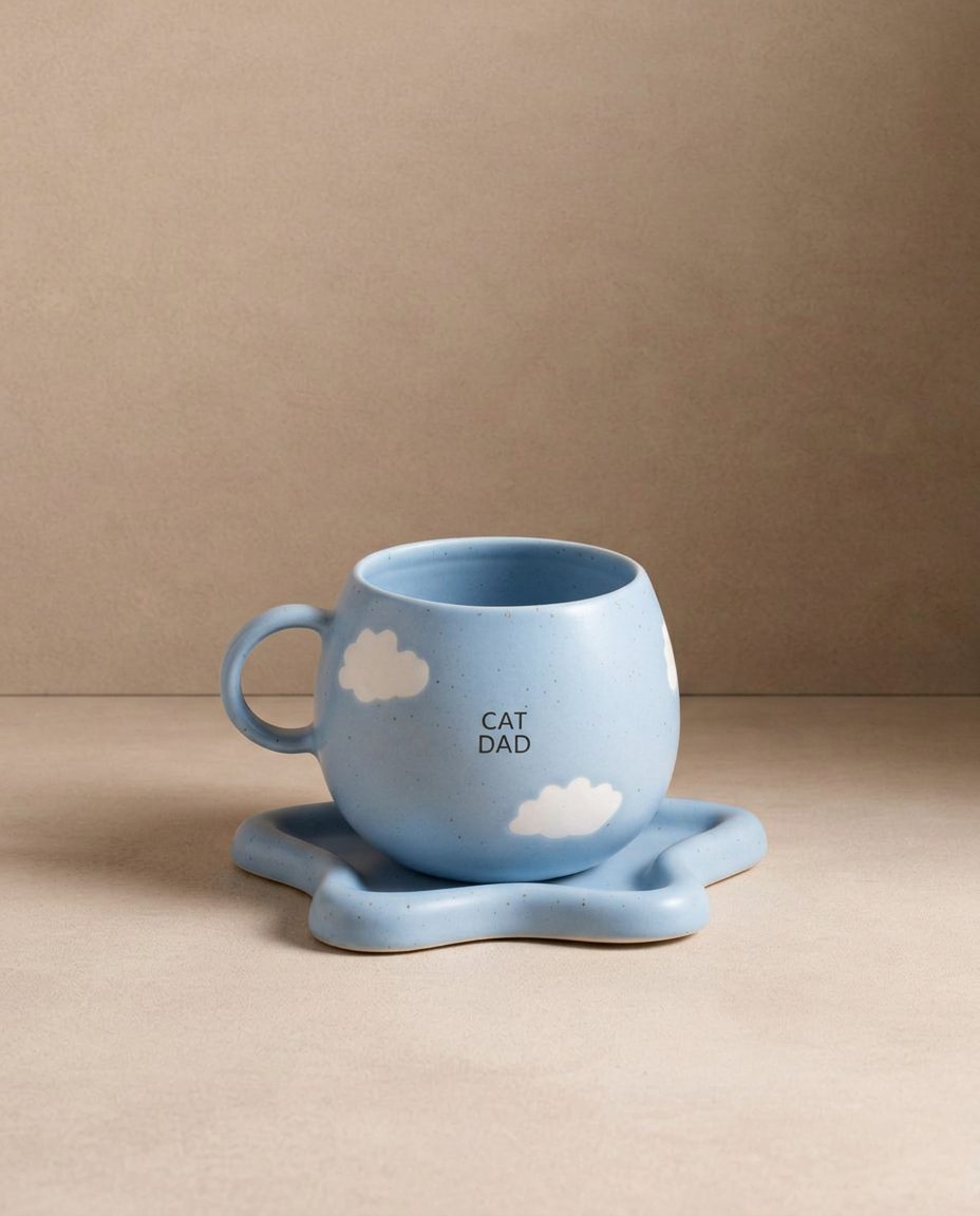 Cloud Mug 500ml Chat Papa