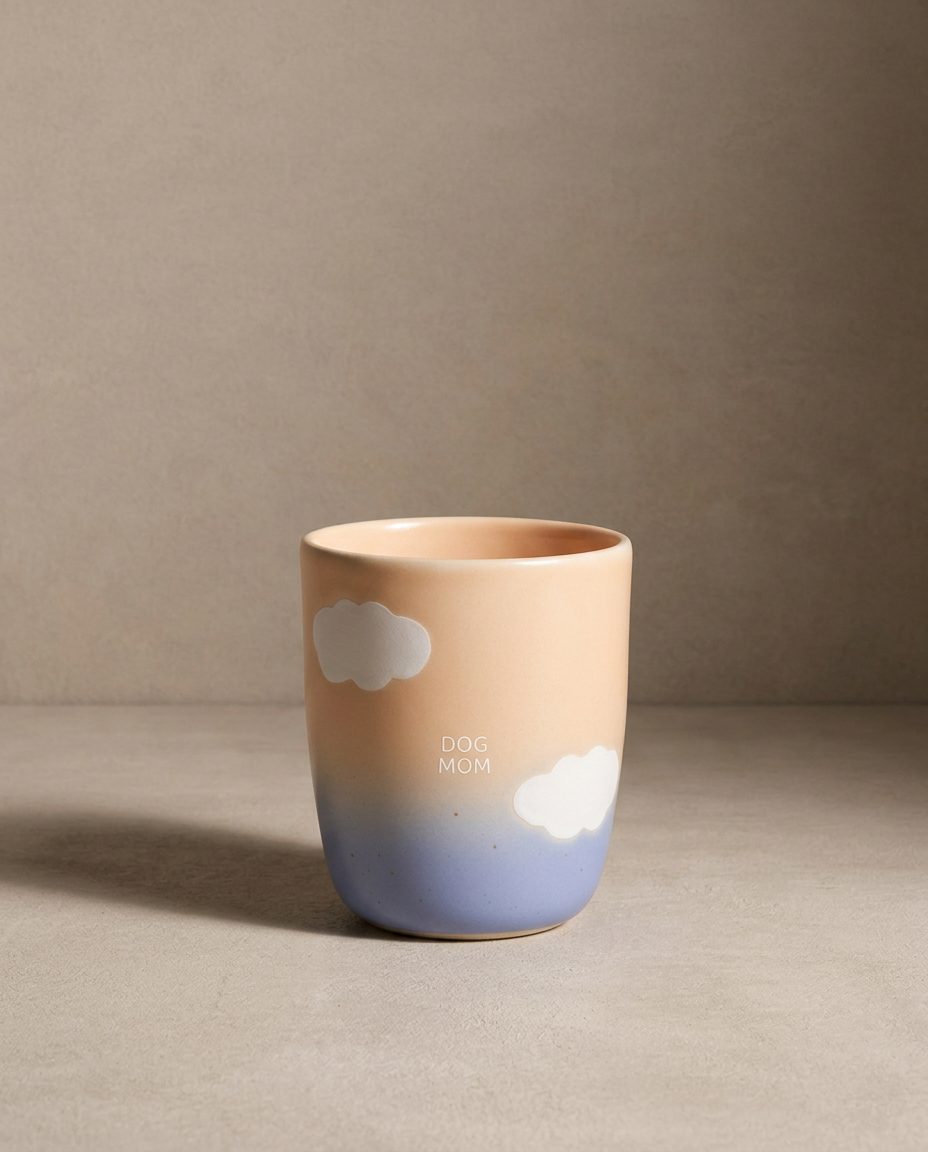 Cloud Peach Sky Mug moyen 220 ml Pet Collection
