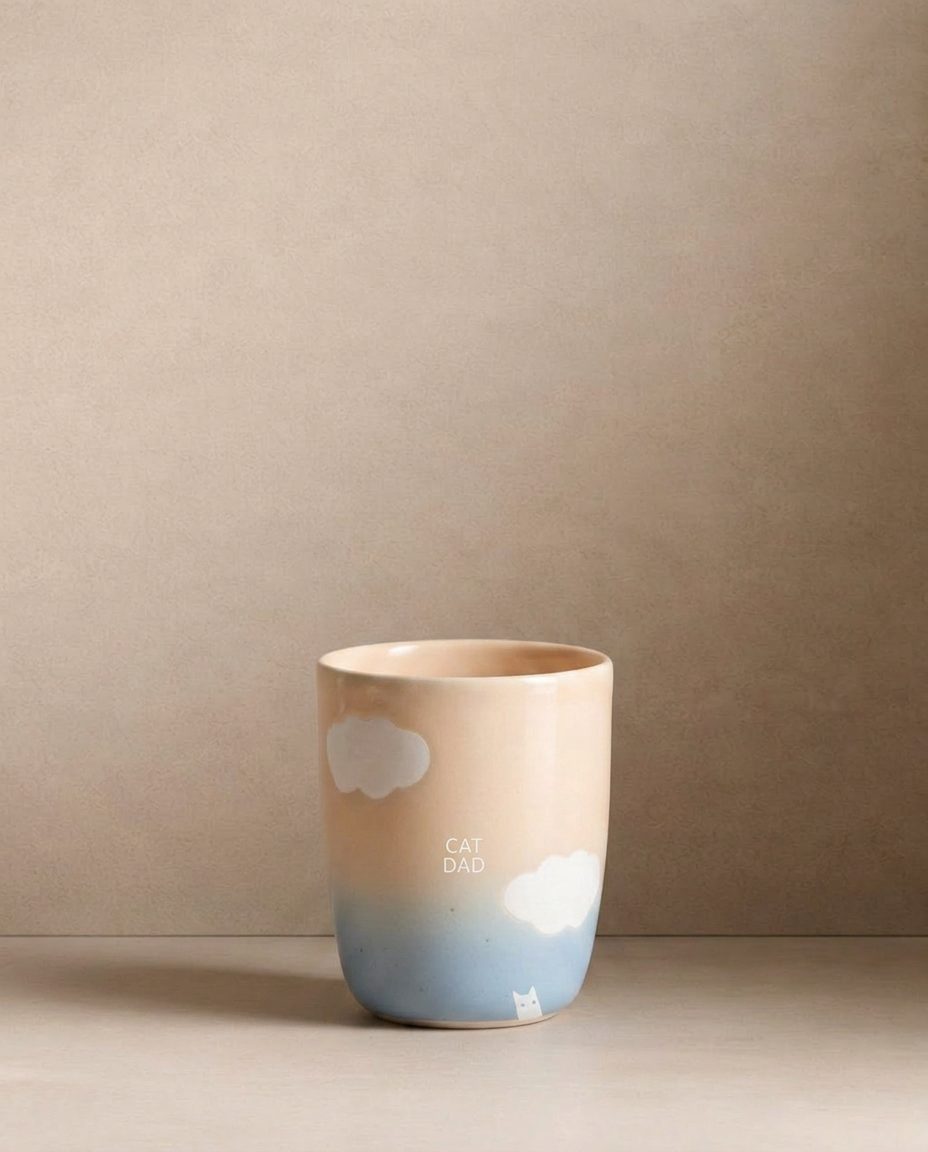 Cloud Peach Sky Mug moyen 220 ml Pet Collection