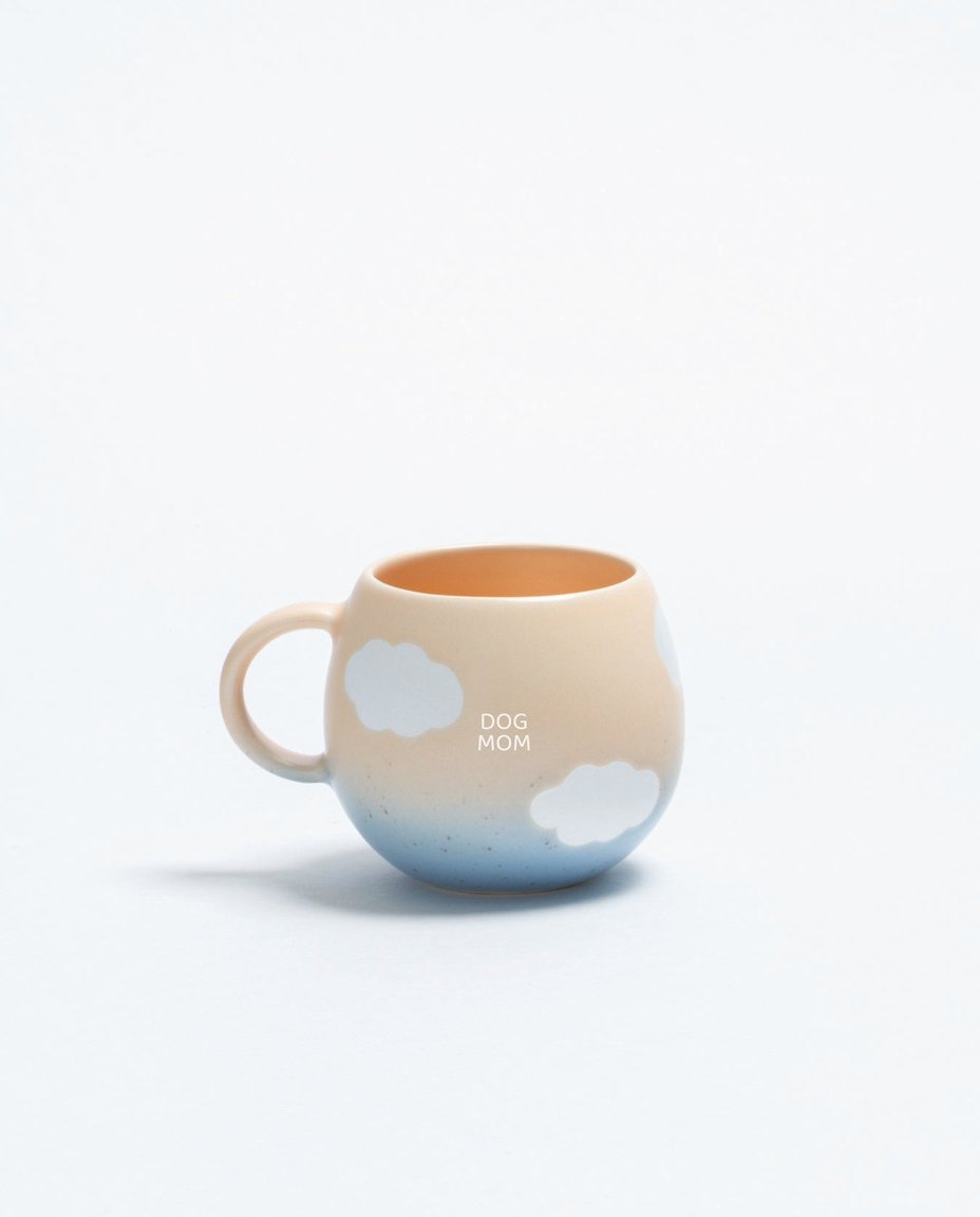 Cloud Peach Sky Mug 250ml Pet Collection