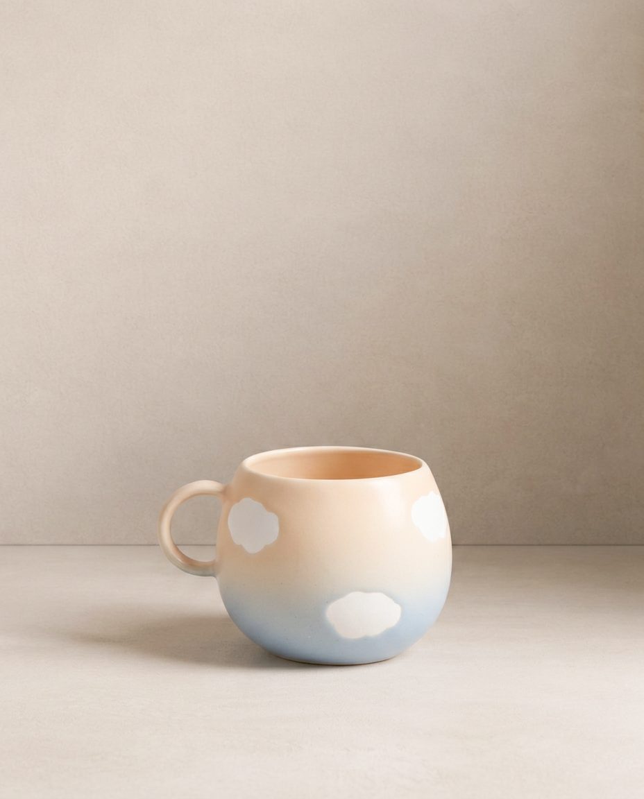 Cloud Peach Sky Mug 250ml