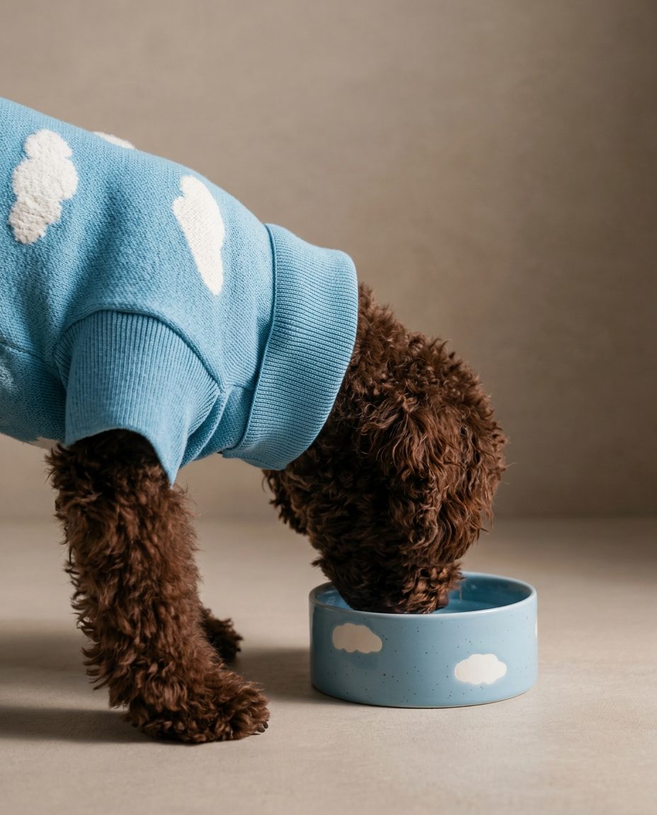 Bol pour animaux Cloud 14cm Ensemble de 2 pièces