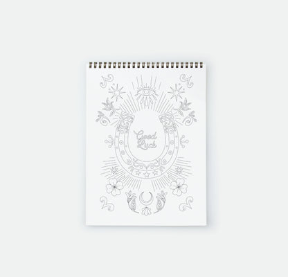 Coloring book Exotic Bathtub