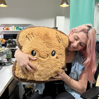 Peluche Comfort Food Squishable – Croque Fromage