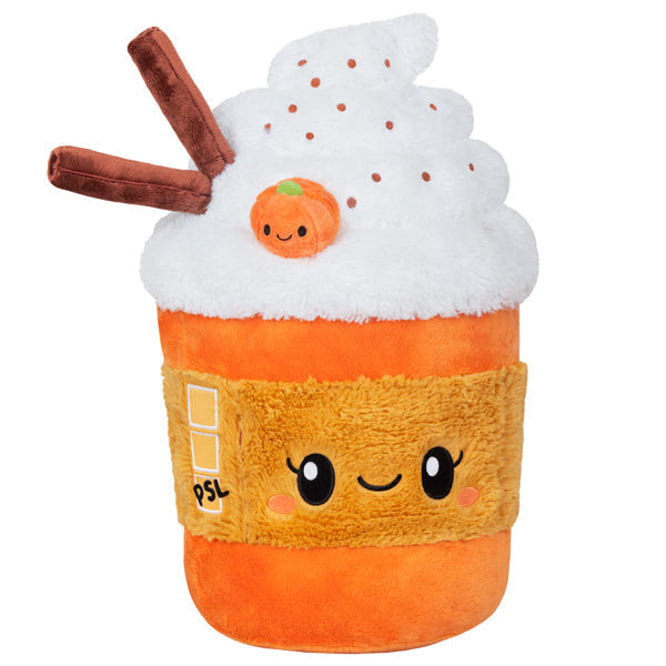 Peluche Comfort Food Squishable – Latte Pumpkin Spice