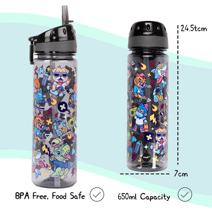Gourde – Straw Bottle – Cool Dude