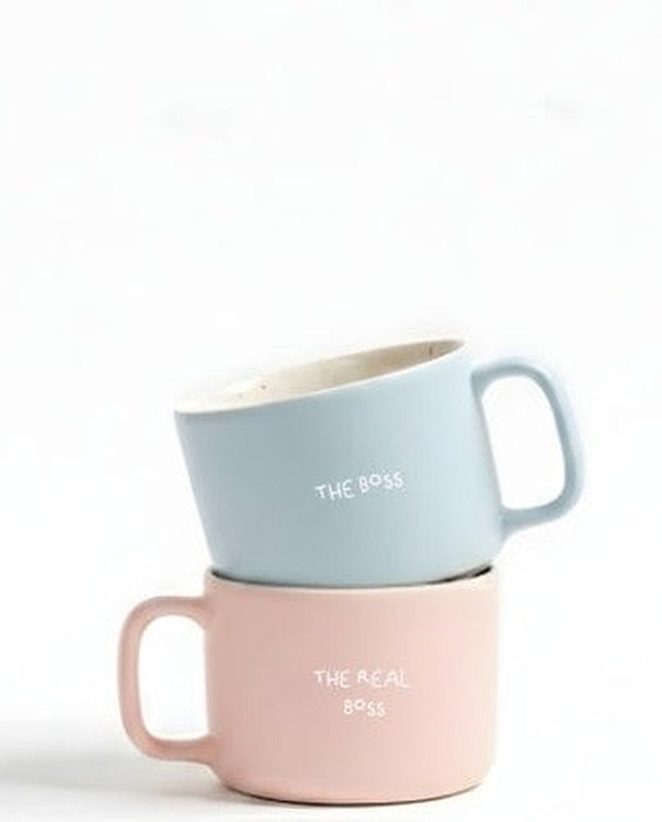 Citation Couples - Mug Breeze en Grès 240 ml Lot de 2