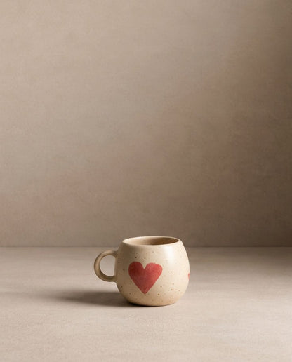 Café Cozy Hearts pour Deux en Grès Édition Limitée