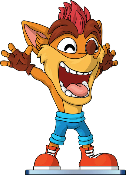 Crash Bandicoot Vinyl figurine Woah Crash Youtooz Activision