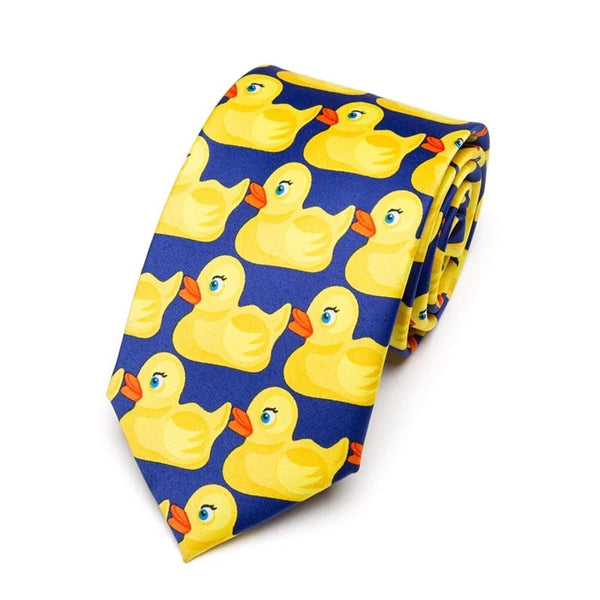 Cravate Canards Jaunes – visuel produit