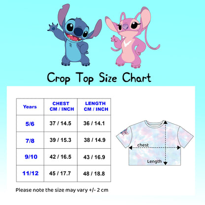 Crop top – Stitch Tie Dye