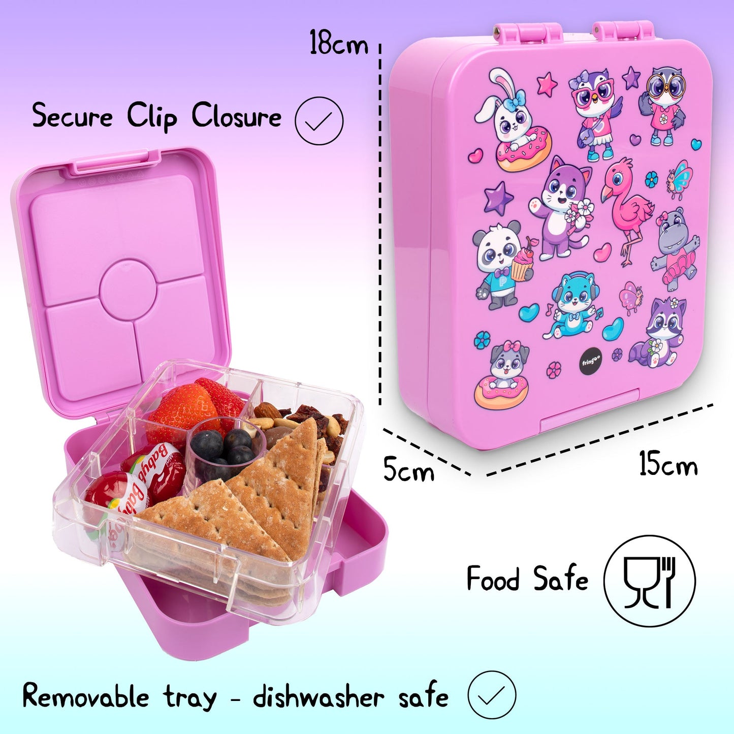 Boîte repas- Cute Animals
