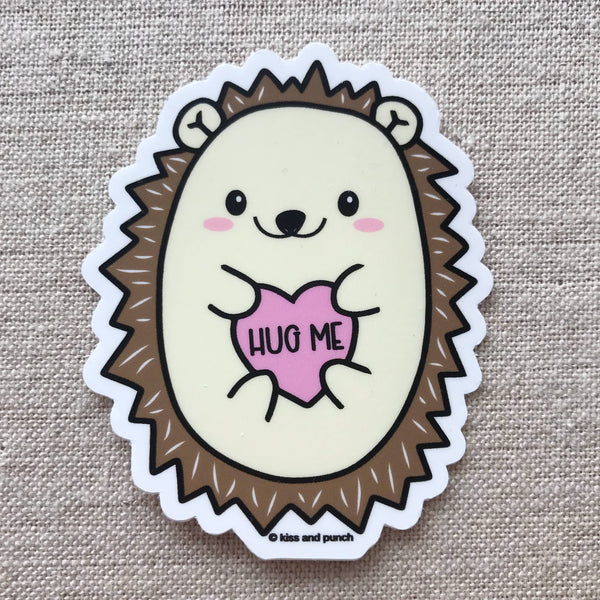 Sticker Hérisson Hug Me