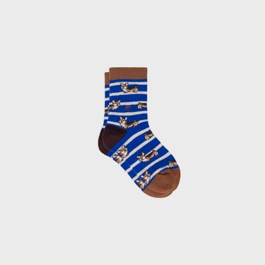 Chaussettes Enfant animaux - Corgi