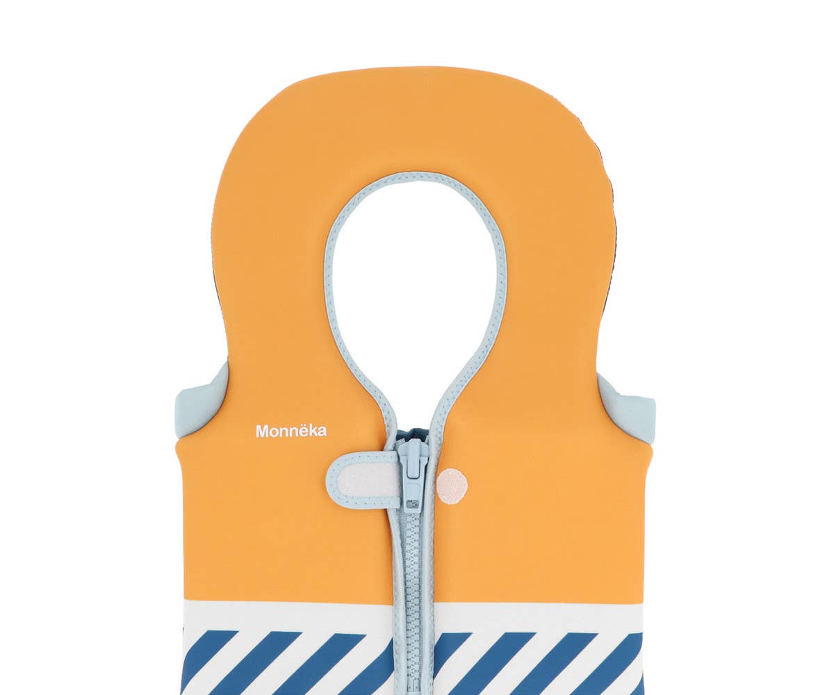 Gilet flottant d'apprentissage Rayures bleues &#