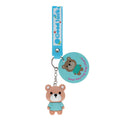 Breloque porte-clés pour sac - Ours en peluche