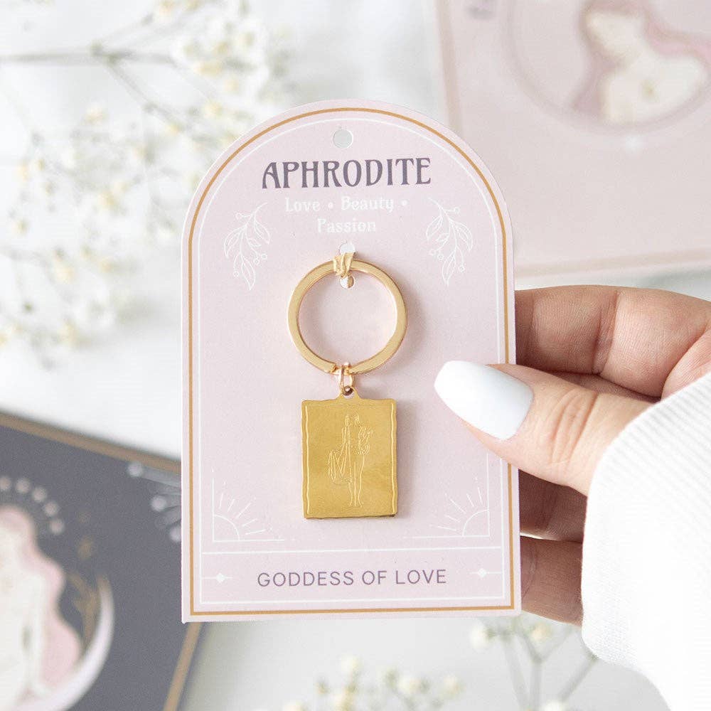 Porte-clés Talisman Déesse Aphrodite "Goddess of Love"