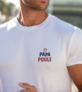 Papa Hen Embroidered T-shirt