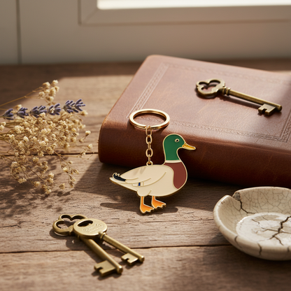 Mallard Duck Keychain