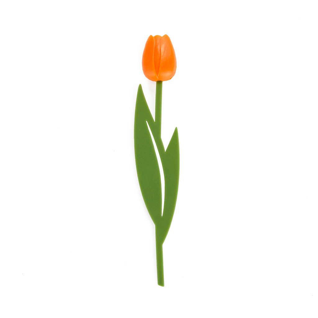 Marque-page Tulipe Orange