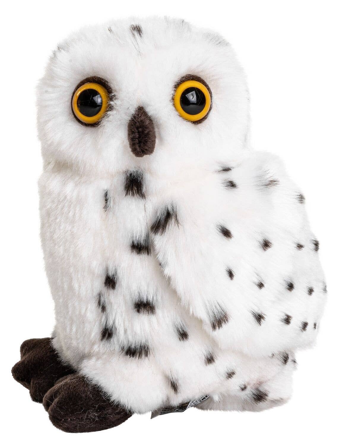Sneeuwuil - 19 cm (hoogte) - knuffel/pluche