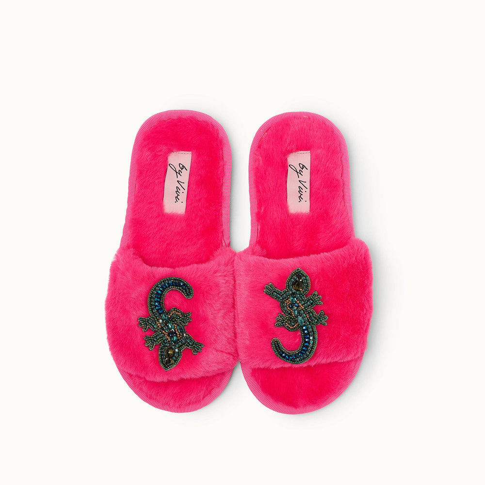 Paire de Broches pour Chaussons - Salamandre