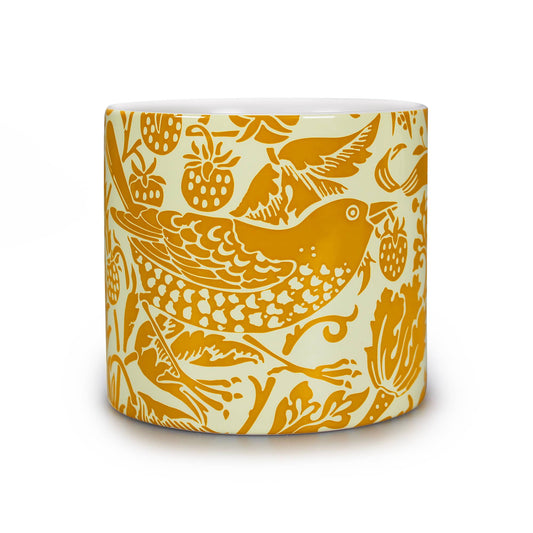 William Morris Aardbeiendief Gele Keramische Bloempot